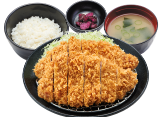 ダブルロースカツ定食