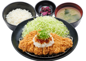 おろしロースカツ定食